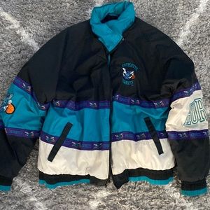 Vintage Charlotte Hornets Pro player jacket!